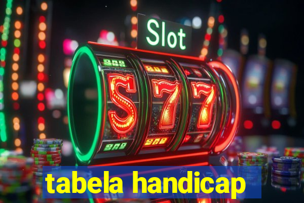 tabela handicap
